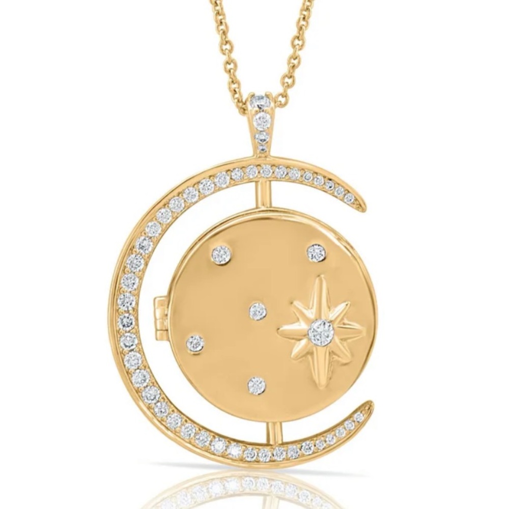 Elizabeth Stone Luna Locket